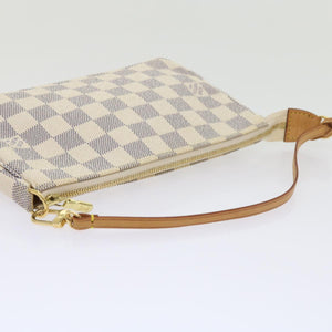 Louis Vuitton Pochette Accessoires  Canvas Clutch Bag