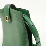 Louis Vuitton Epi Cluny Shoulder Bag Borneo Green M52254