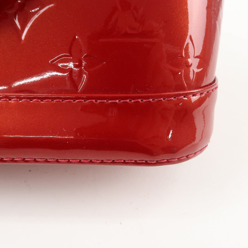 Louis Vuitton Monogram Vernis Alma BB Cerise Hand Bag M90174