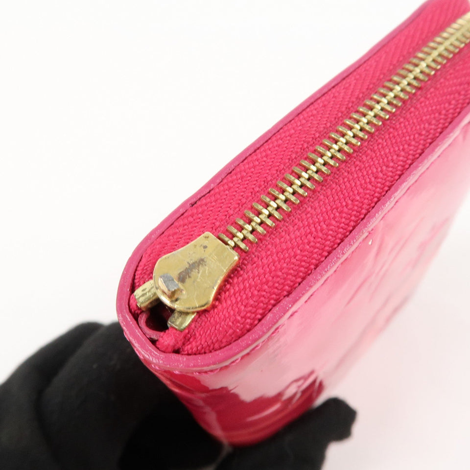 Louis Vuitton Monogram Vernis Ikat Flower Zippy Coin Purse M90030