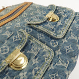 Louis Vuitton Monogram Denim Baggy GM Shoulder Bag M95048