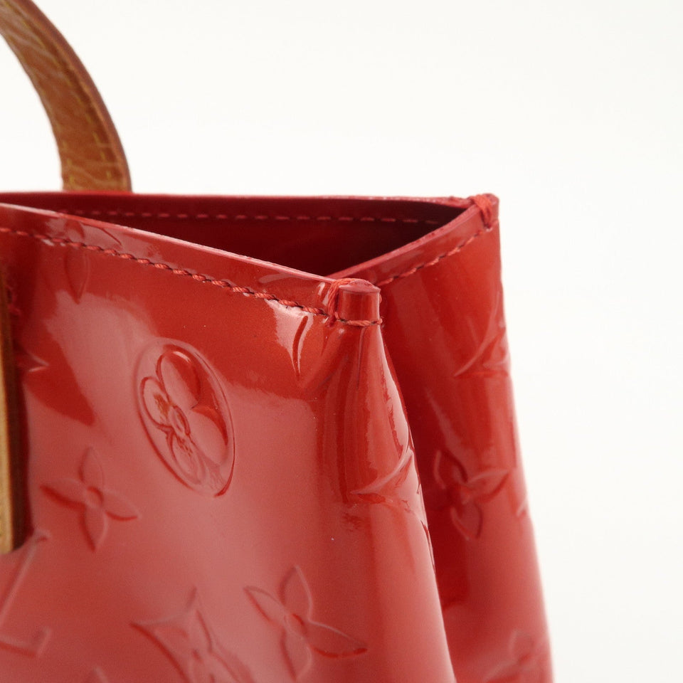 Louis Vuitton Monogram Vernis Lead PM Hand Bag M91088 Rouge