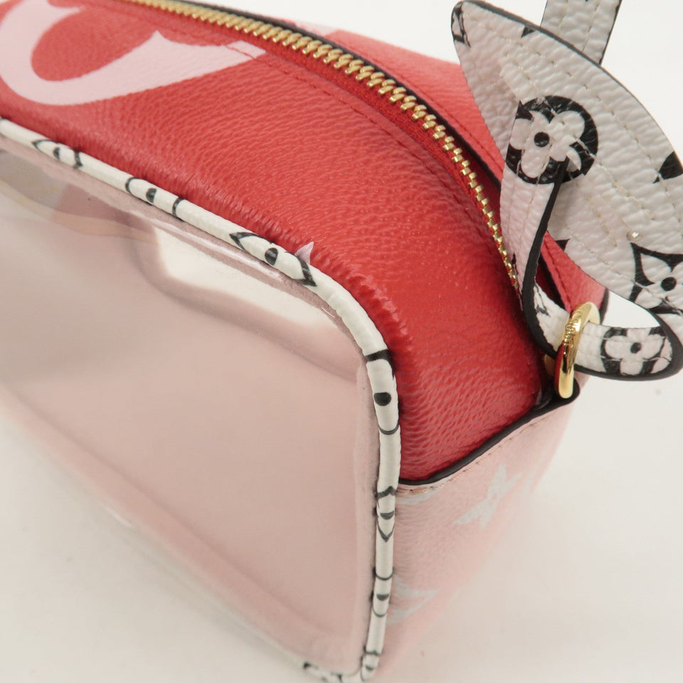 Louis Vuitton Monogram Giant Beach Pouch Shoulder Bag Rouge M67601