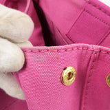 Prada Canapa Mini Canvas 2Way Bag Shoulder Bag Hand Bag Pink