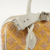 Louis Vuitton Monogram Booklet Speedy Round Rose M40704