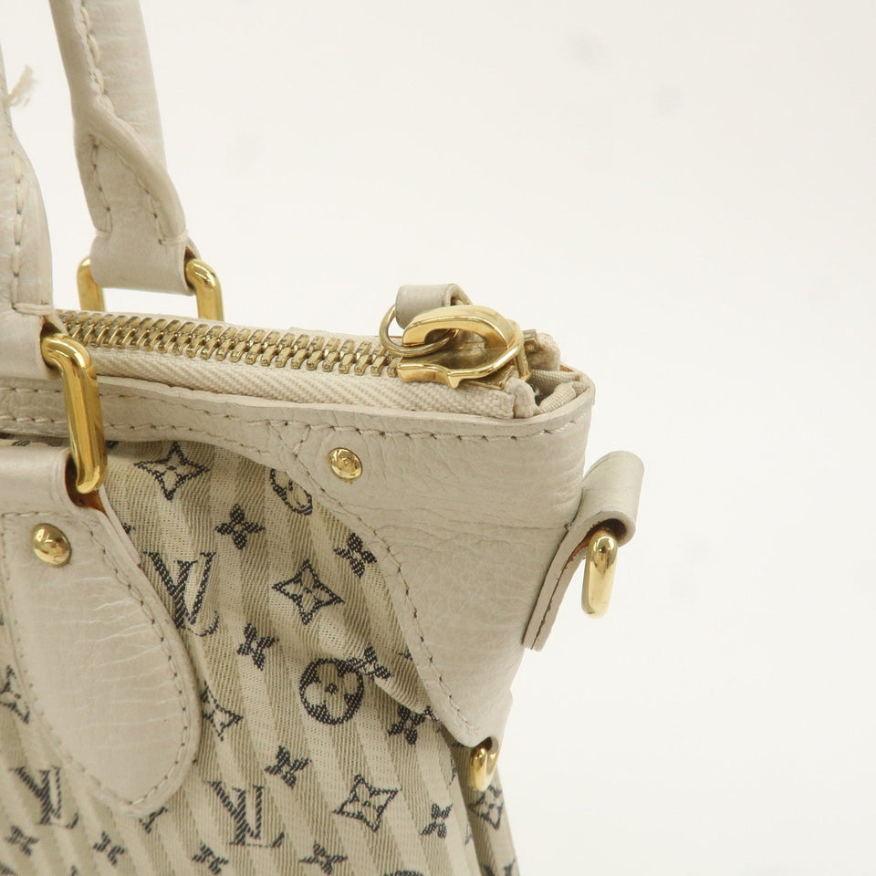 Louis Vuitton Monogram Mini Lin Marina PM 2Way Bag Blue M95494