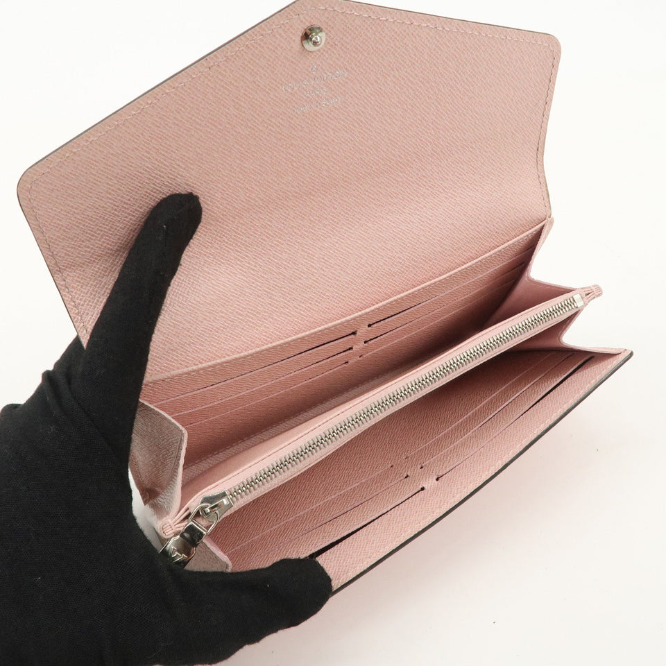 Louis Vuitton Epi Portefeuille Sara Rose Ballerine M61216