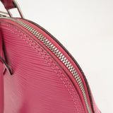 Louis Vuitton Epi Alma PM Hand Bag Fuchsia Pink M40490