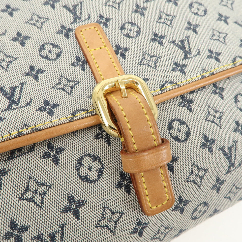 Louis Vuitton Monogram Mini Camille Shoulder Bag Blue M92002
