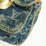 Louis Vuitton Monogram Denim Neo Speedy Boston Bag Blue M95019