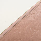 Louis Vuitton Monogram Empreinte Zippy Wallet Rose Poudre M64090