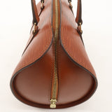 Louis Vuitton Epi Soufflot Shoulder Bag Kenya Brown M52223