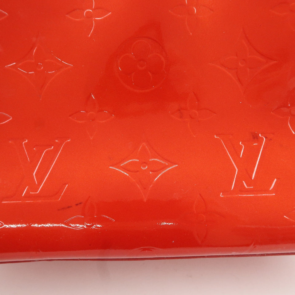 Louis Vuitton Monogram Vernis Lead PM Hand Bag M91088 Rouge