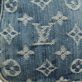 Louis Vuitton Monogram Denim Camera Bag Shoulder Bag Blue M95348