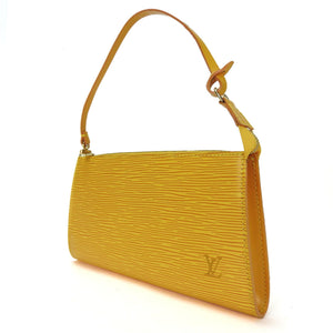 Louis Vuitton Pochette  Leather Clutch Bag
