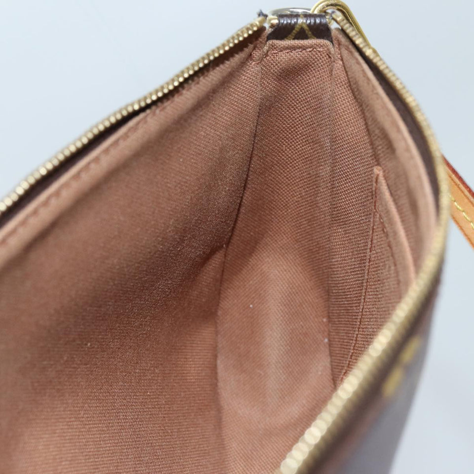 Louis Vuitton Pochette Accessoire  Canvas Clutch Bag