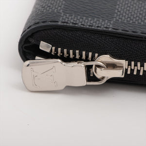 Louis Vuitton Damier Graphite Zippy Coinpace N63076 Coinpace