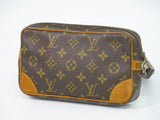 Louis Vuitton Marly Dragonne  Canvas Clutch Bag