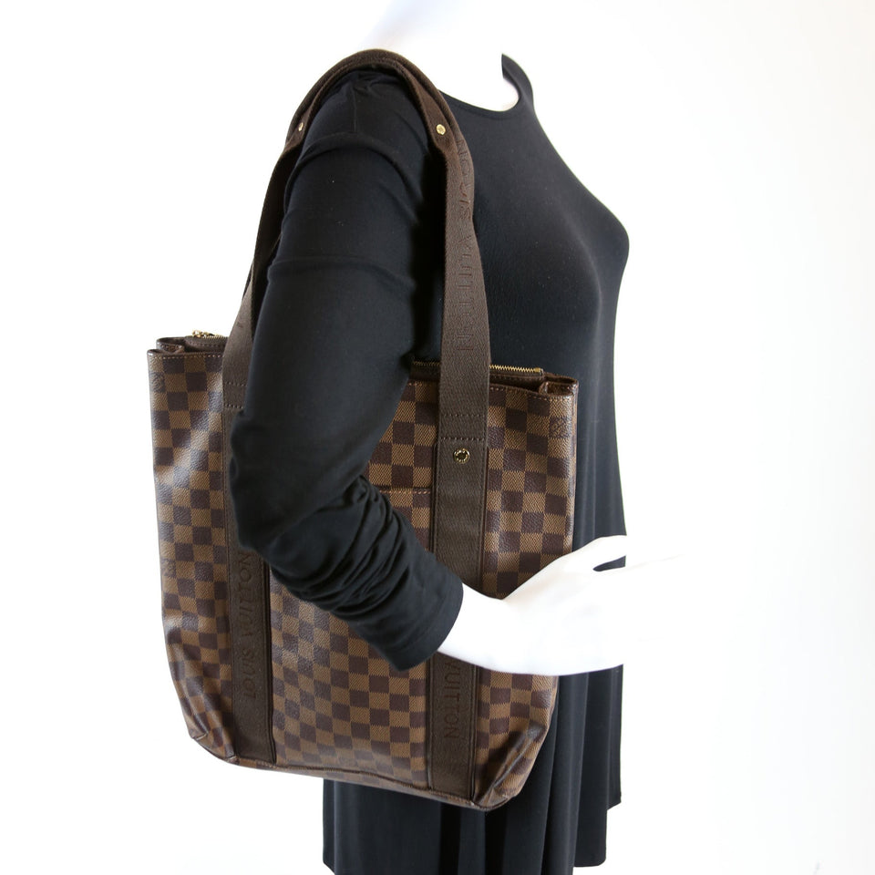Cabas Beaubourg Damier Ebene
