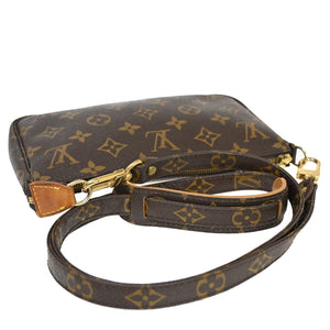 Louis Vuitton Pochette Accessoires  Canvas Clutch Bag