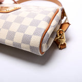 Eva Clutch Damier Azur