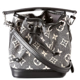 Nano Noe Monogram Jacquard Denim