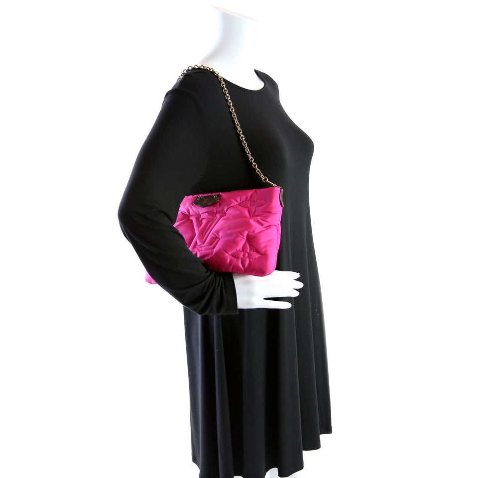 Multi Pochette Pouch And Chain Econyl