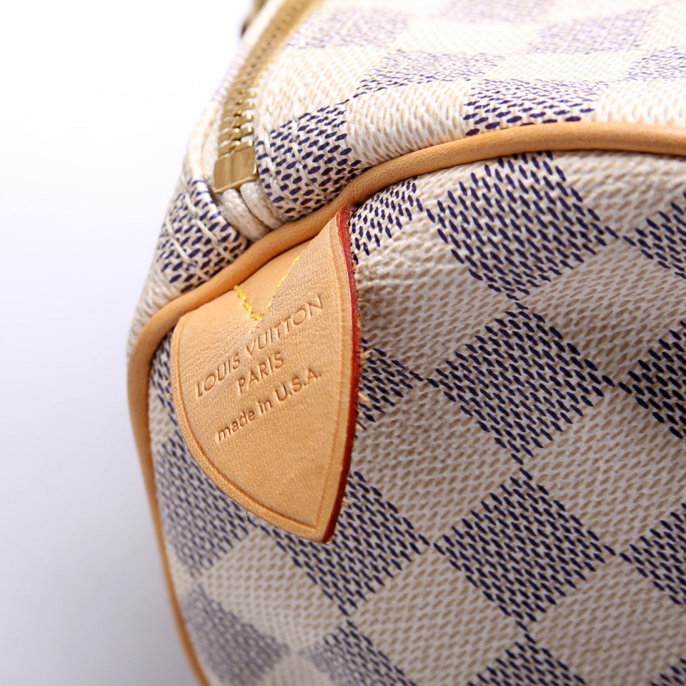 Speedy 30 Damier Azur
