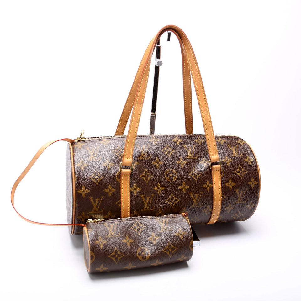 Papillon 30 11.5 W/ Pouch Monogram
