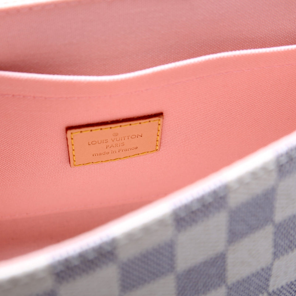 Croisette Damier Azur