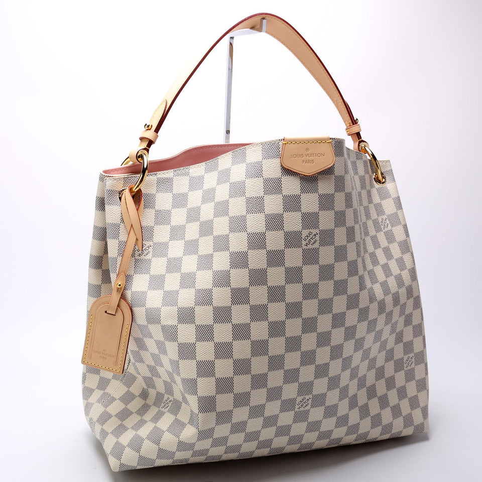Graceful MM Damier Azur