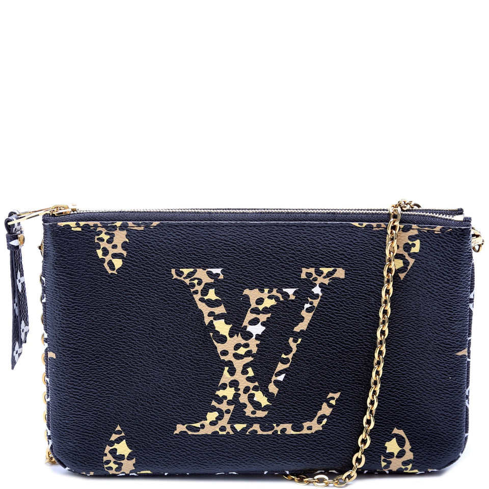 Double Zip Pochette Jungle