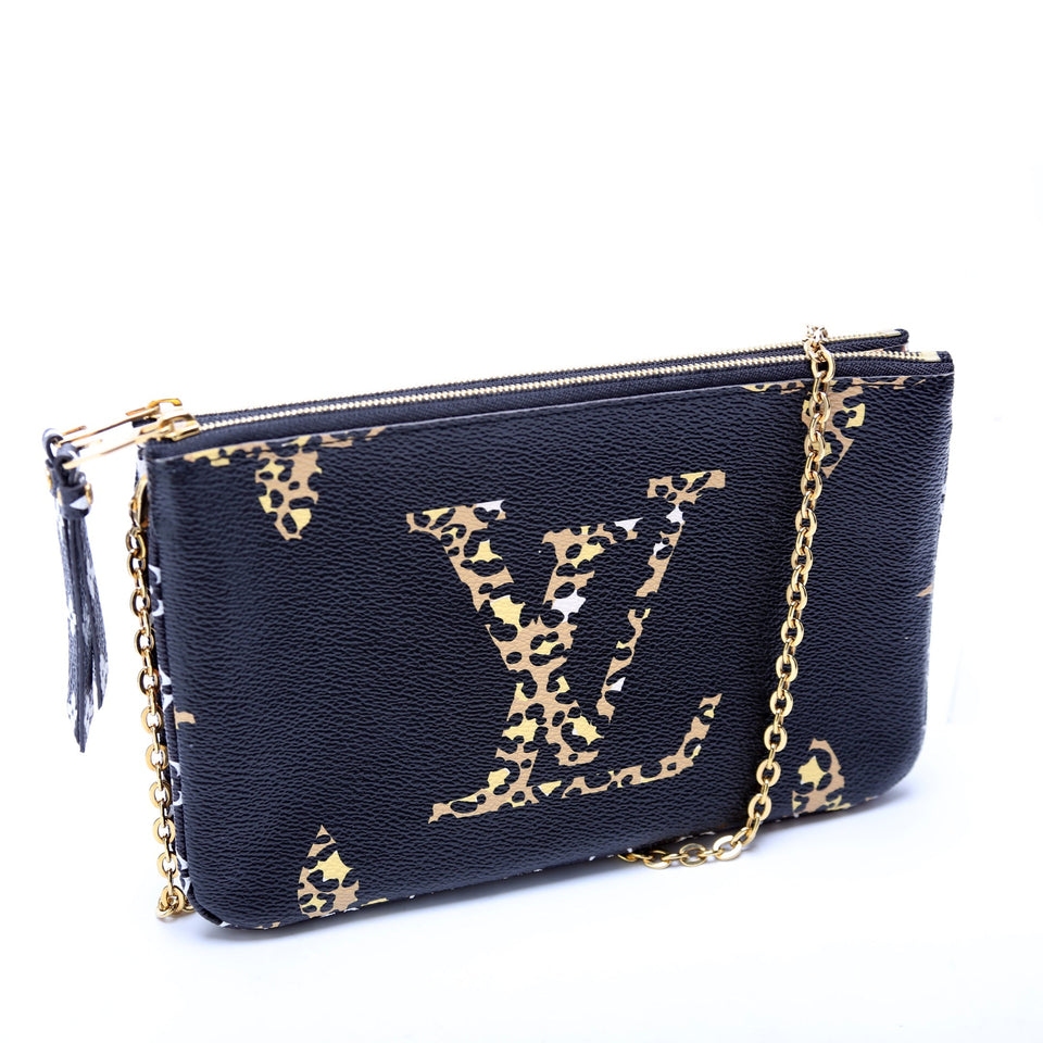 Double Zip Pochette Jungle