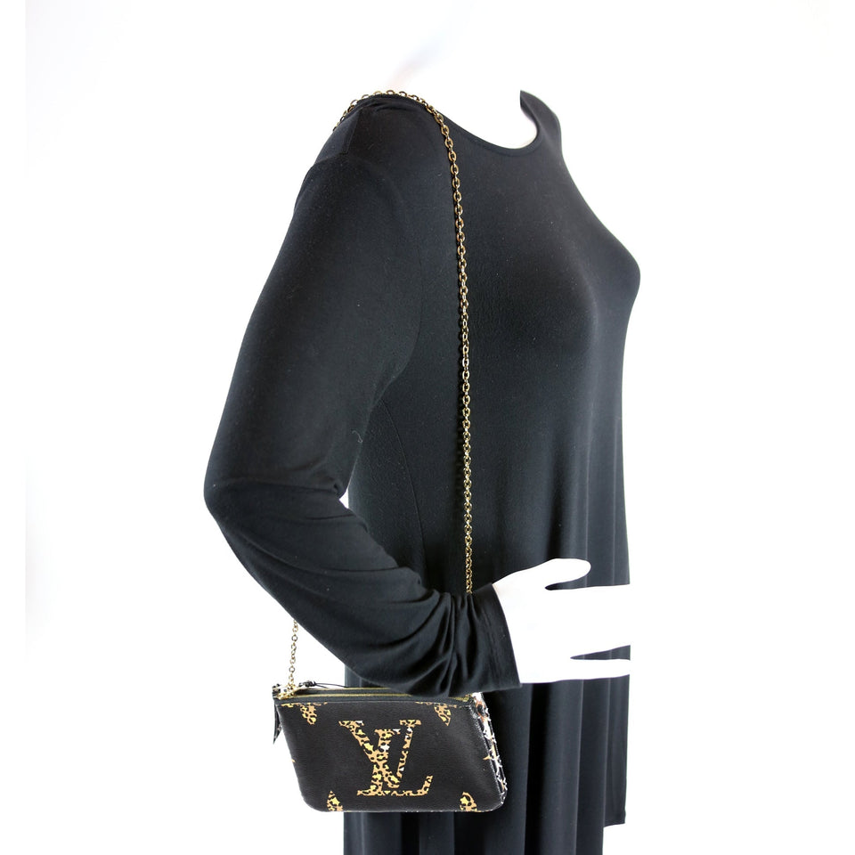 Double Zip Pochette Jungle
