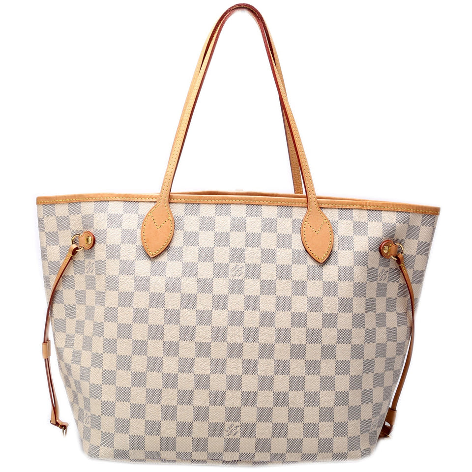 Neverfull W/Wallet MM Damier Azur