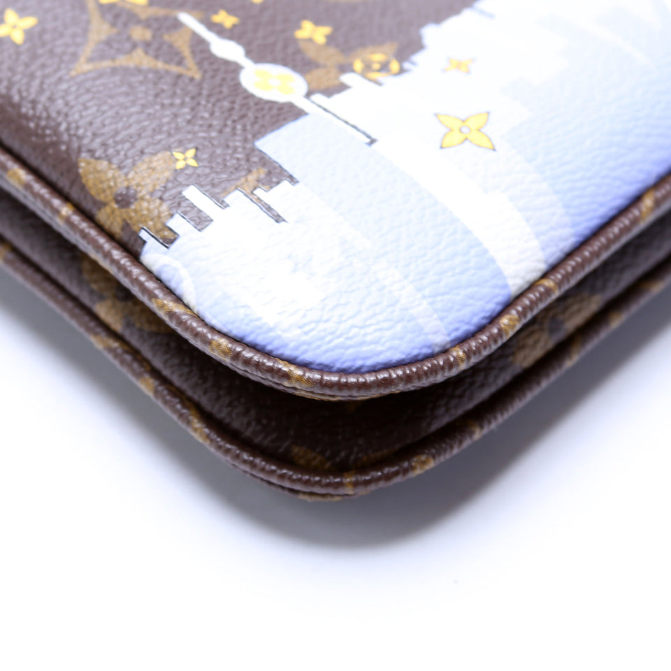 Double Zip Pochette Xmas 2019 Animation Monogram