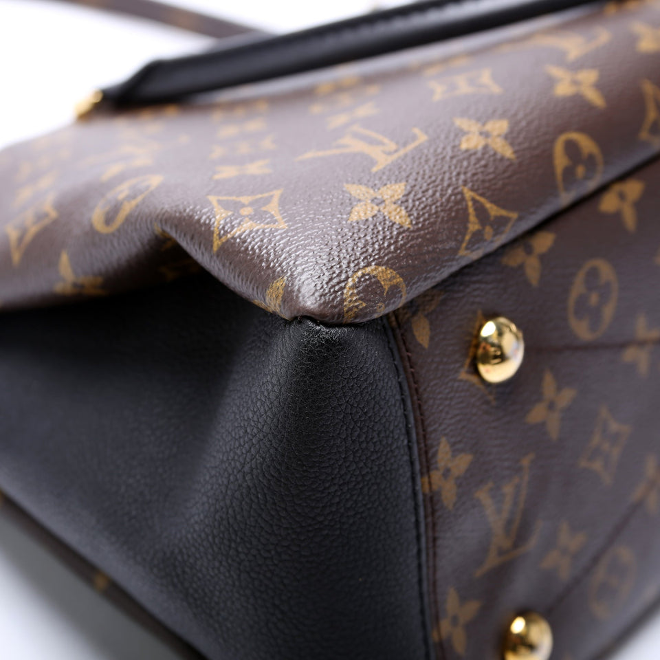 Pallas Tote Monogram Leather Side