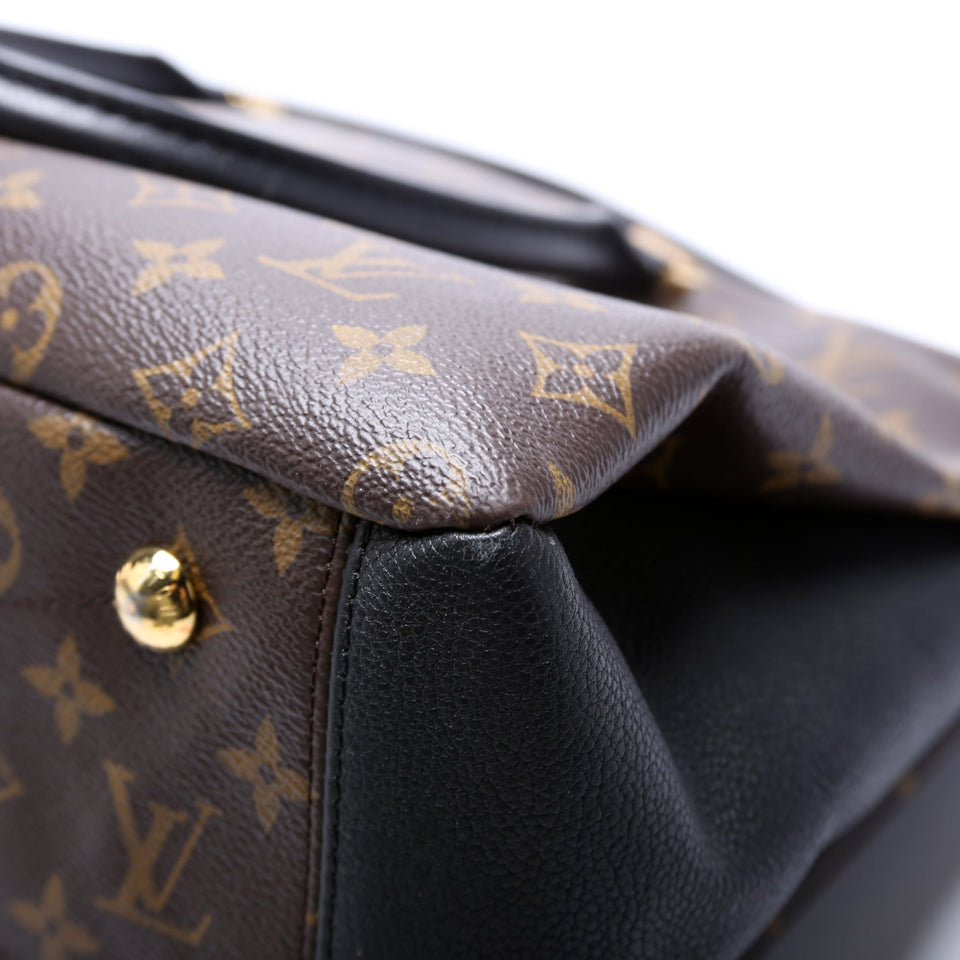 Pallas Tote Monogram Leather Side