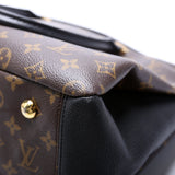 Pallas Tote Monogram Leather Side