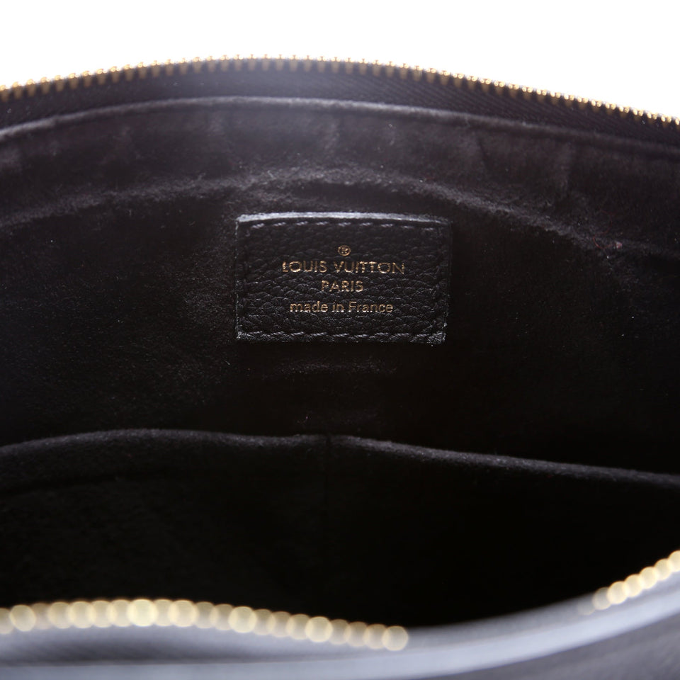 Pallas Tote Monogram Leather Side