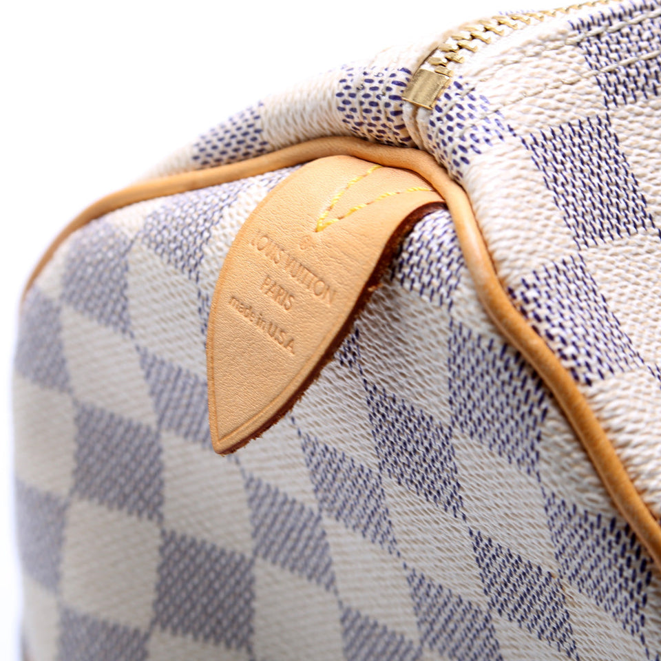 Speedy 30 Damier Azur