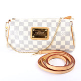 Eva Clutch Damier Azur