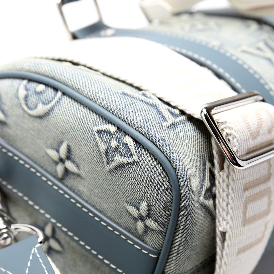 Keepall 25 W/Strap Denim Monogram