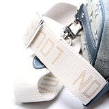 Keepall 25 W/Strap Denim Monogram