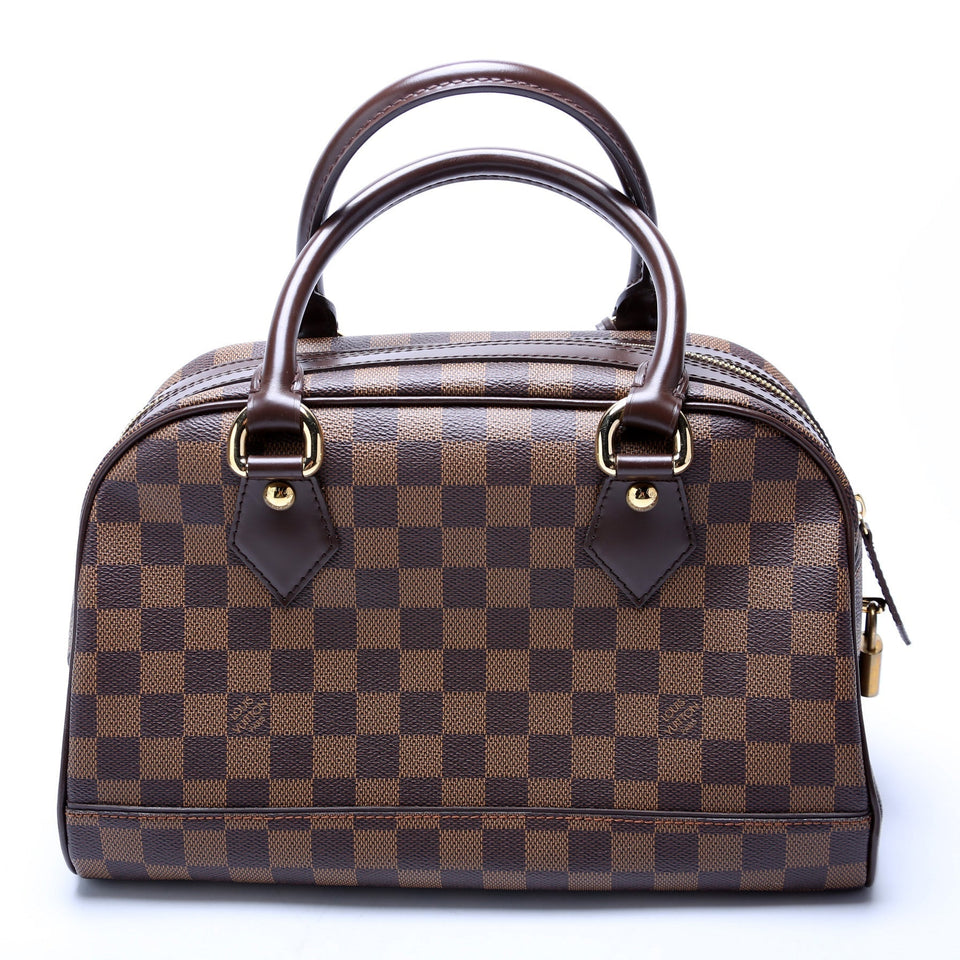 Duomo Top Handle Bag Damier Ebene
