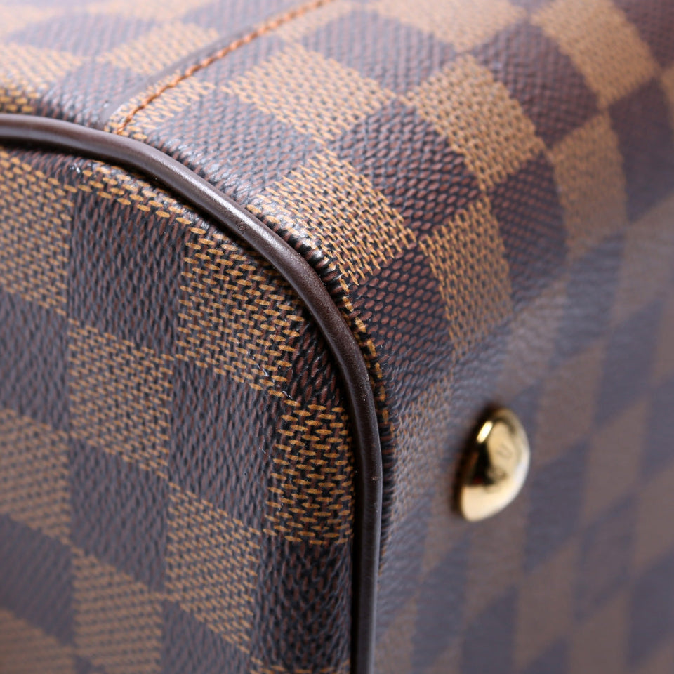 Duomo Top Handle Bag Damier Ebene