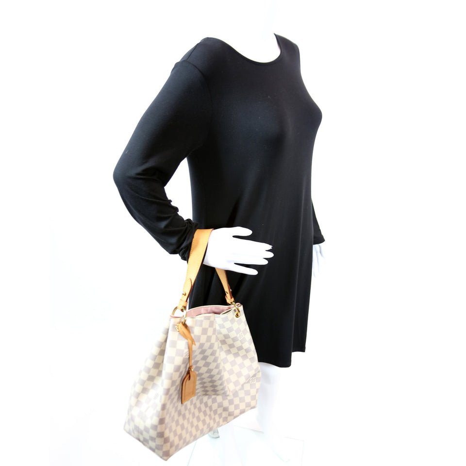 Graceful MM Damier Azur