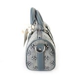 Keepall 25 W/Strap Denim Monogram
