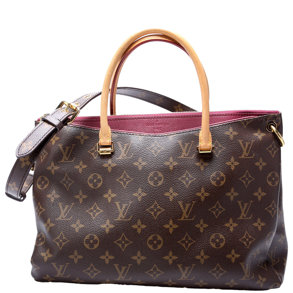 Pallas Tote Monogram Canvas Side