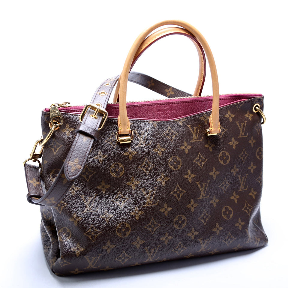 Pallas Tote Monogram Canvas Side